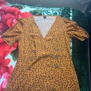 Urban Outfitters Floral Midi Dress